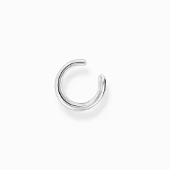 Flash Sale Einzel Ohrklemme gekreuzt silber Damen Creolen|Ear Cuffs