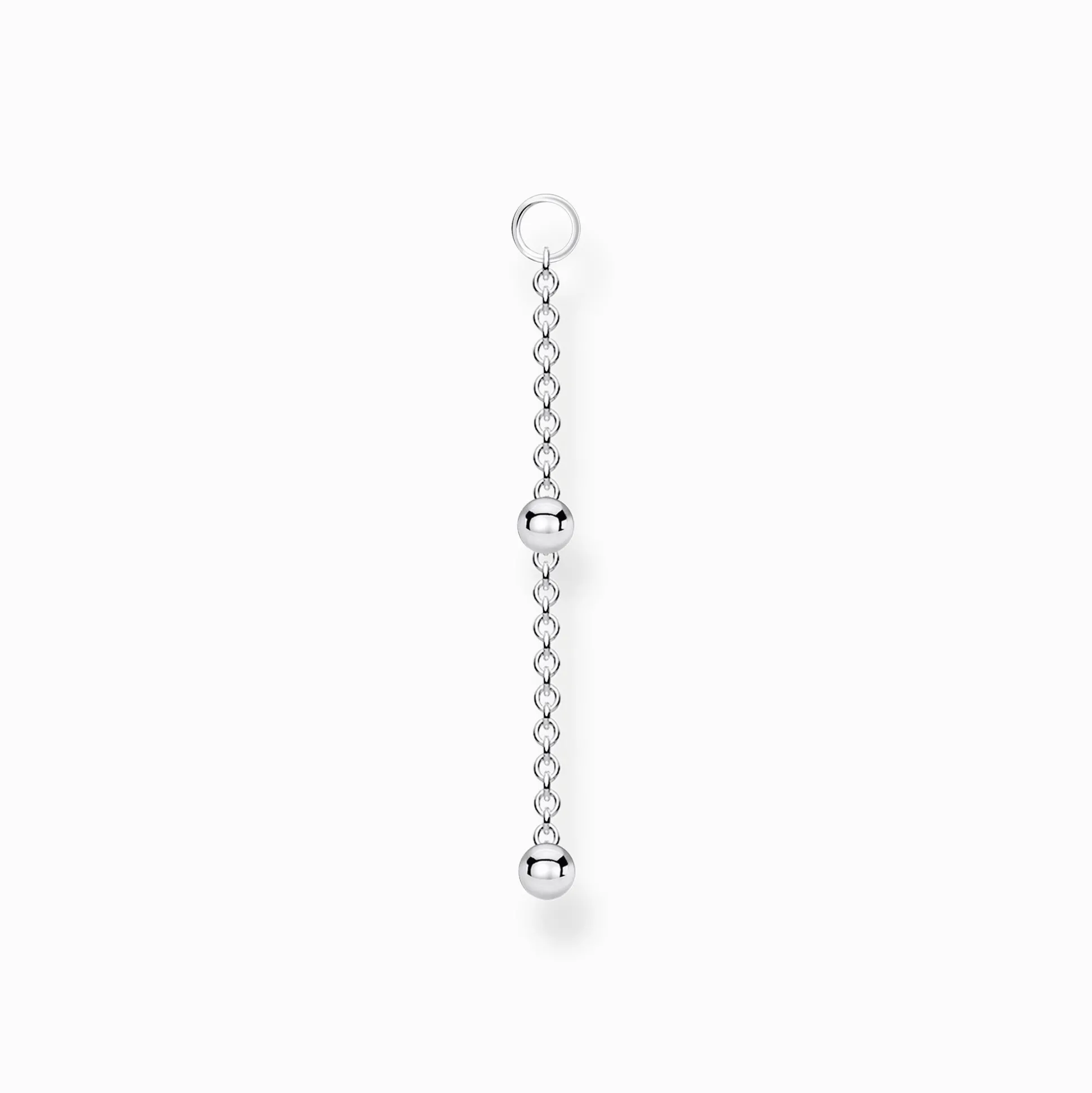 Flash Sale Einzel Ohrring Anhänger Kugeln silber Damen Creolen
