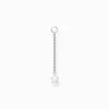 Best Sale Einzel Ohrring Anhänger Stern silber Damen Creolen