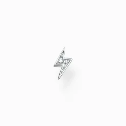 Best Sale Einzel Ohrstecker Blitz silber Damen Ohrstecker