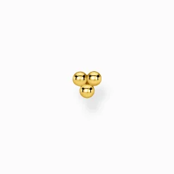 Cheap Einzel Ohrstecker Kugeln gold Damen Ohrstecker