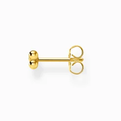 Cheap Einzel Ohrstecker Kugeln gold Damen Ohrstecker