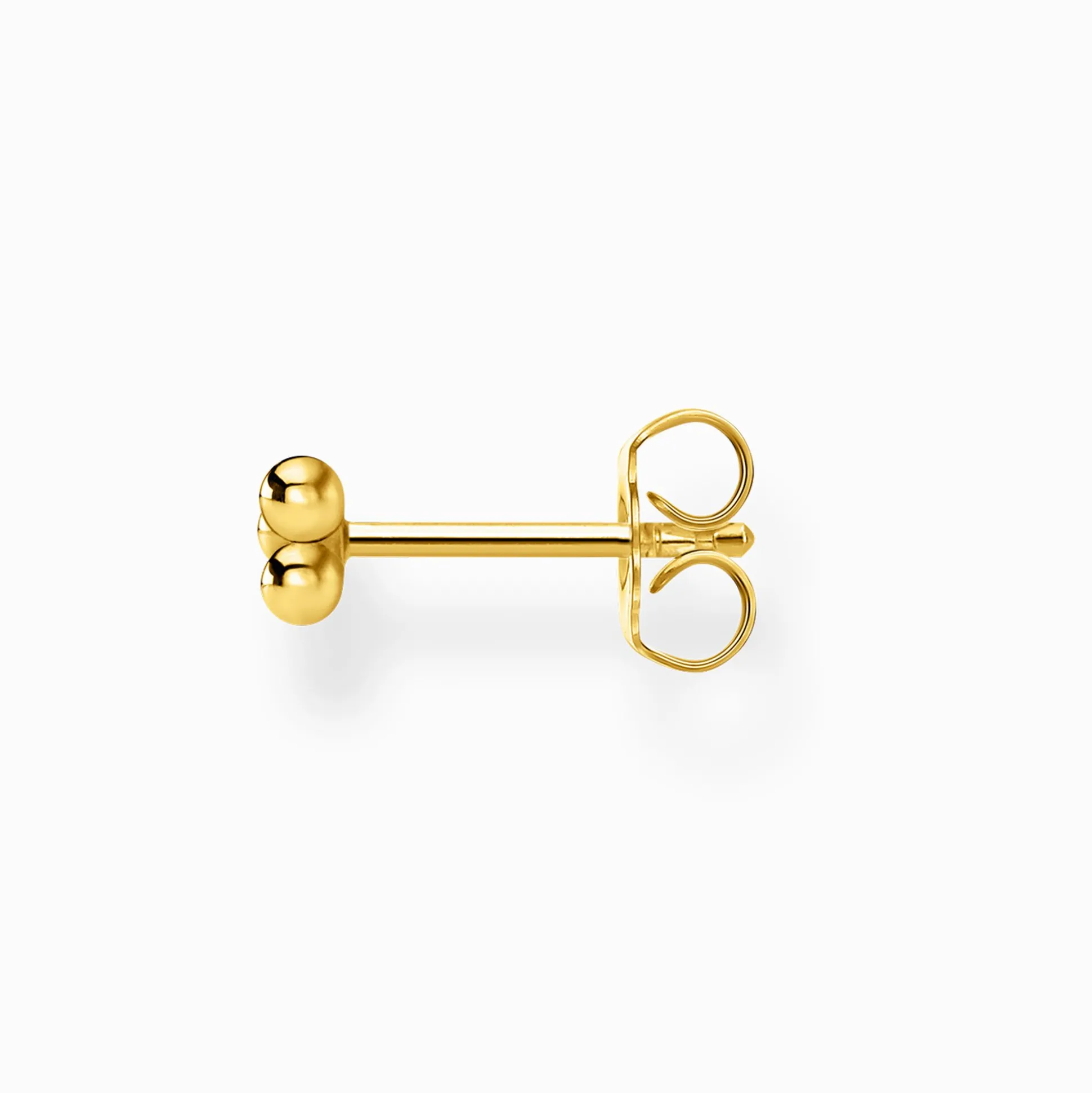 Cheap Einzel Ohrstecker Kugeln gold Damen Ohrstecker