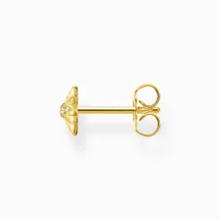 Discount Einzel Ohrstecker Stern gold Damen Ohrstecker