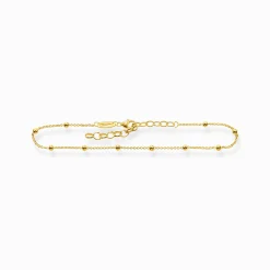 Sale Fußkette Dots gold Damen Fußkettchen