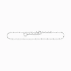 Hot Fußkette Dots silber Damen Fußkettchen