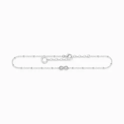 Online Fußkette Infinity silber Damen Fußkettchen