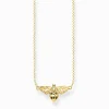 Sale Kette Biene Damen Halsketten|18K Vergoldung - 925 Silber