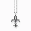 Hot Kette Bourbonische Lilie Herren Halsketten|Halsketten