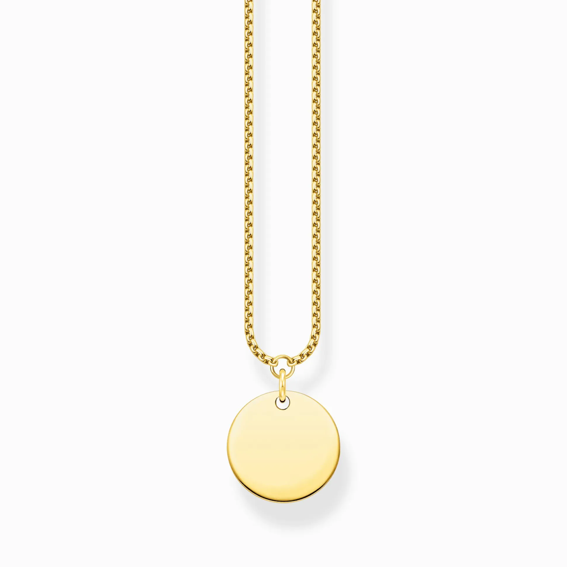 Best Kette Coin gold Damen Halsketten|18K Vergoldung - 925 Silber