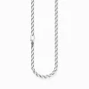 Cheap Kette Glieder Kreuz silber Stärke 5 mm Damen Halsketten|Halsketten