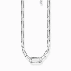 Store Kette Glieder silber Damen Halsketten