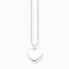 Best Kette Herz silber Damen Halsketten|925 Silber