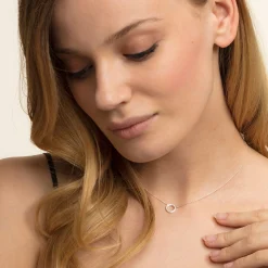 Sale Kette Kreis klein Damen Halsketten