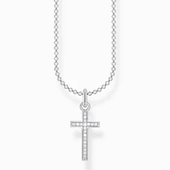Best Kette Kreuz Pavé Damen Halsketten