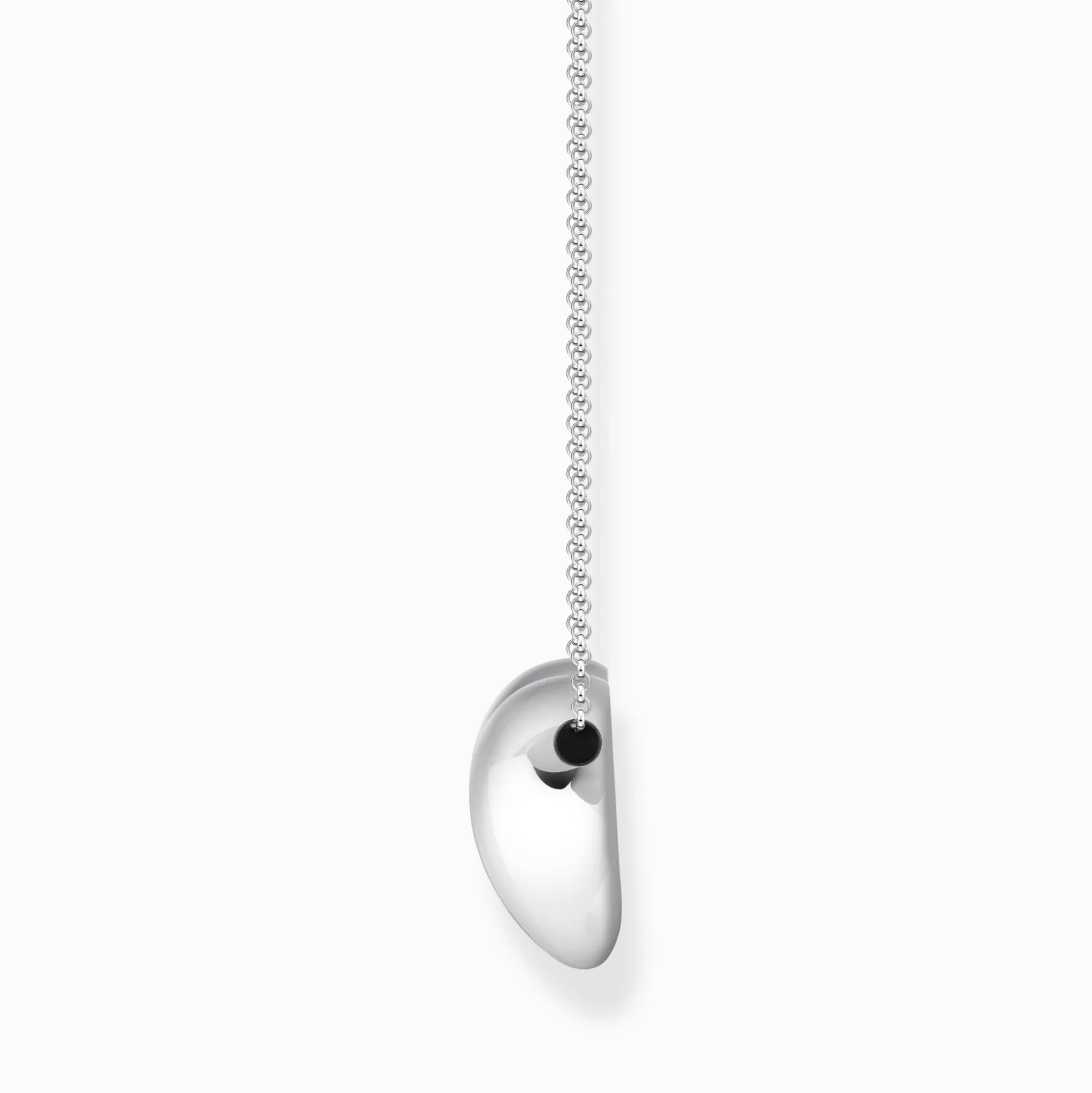 Online Kette mit Anhänger in Herzform Silber Damen Halsketten|925 Silber