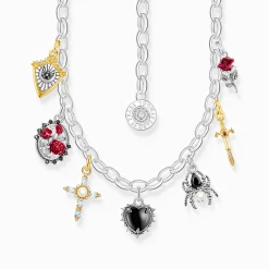 Flash Sale Kette mit Anhängern True Romance Silber Damen Halsketten|925 Silber