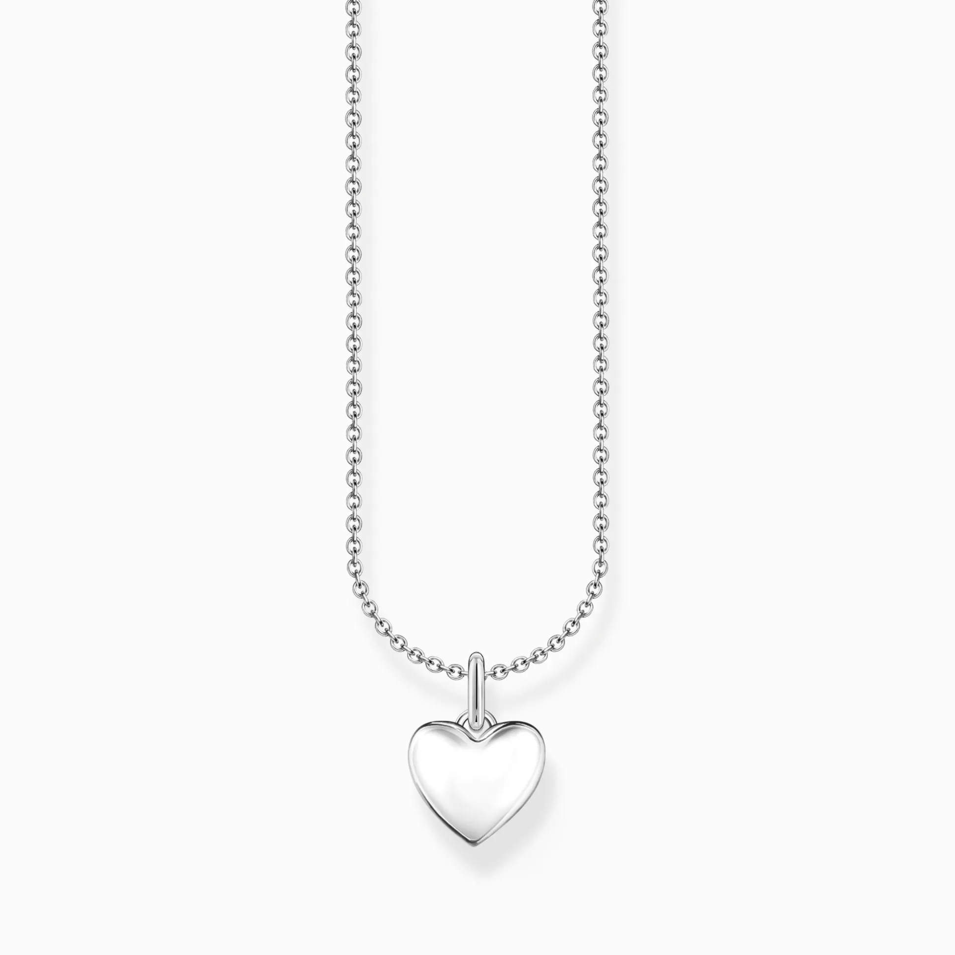 Cheap Kette mit Herz-Anhänger Silber Damen Halsketten|925 Silber