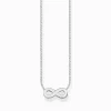 Flash Sale Kette mit Infinity-Anhänger Silber Damen Halsketten|925 Silber