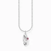 Hot Kette mit Together-Ring-Anhänger Silber Damen Halsketten|925 Silber