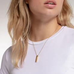 Sale Kette Quader gold Damen Halsketten