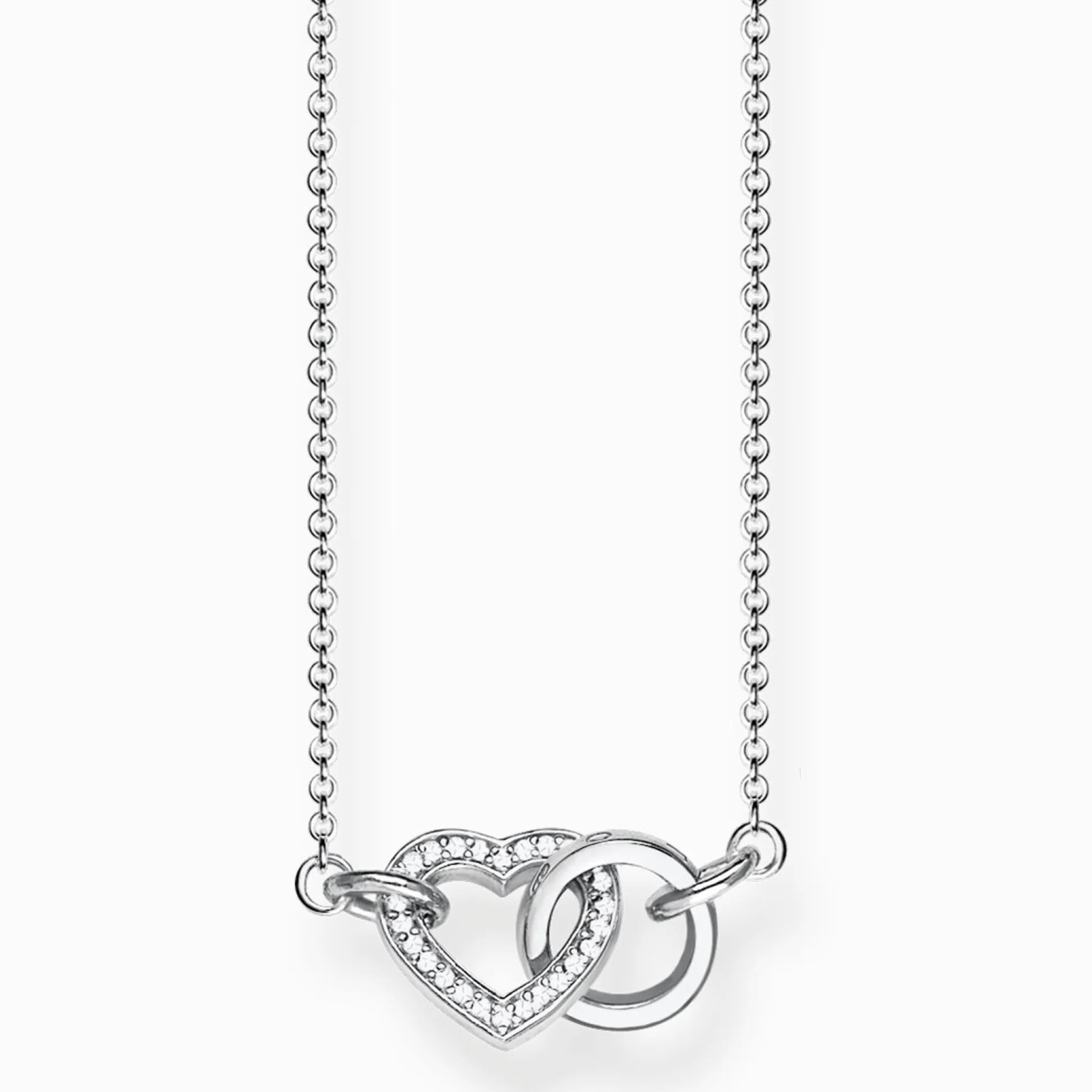 Online Kette Together Herz klein Damen Halsketten|925 Silber