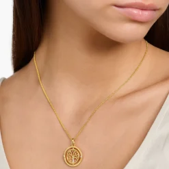 Cheap Kette Tree of Love gold Damen Halsketten
