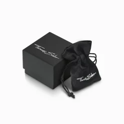 Store Kettenanhänger Krokodilkopf mit schwarzen und grünen Steinen Silber geschwärzt Damen Anhänger|Anhänger