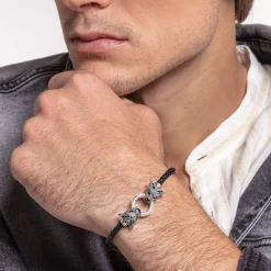 Shop Lederarmband Black Cat Damen Armbänder|Armbänder