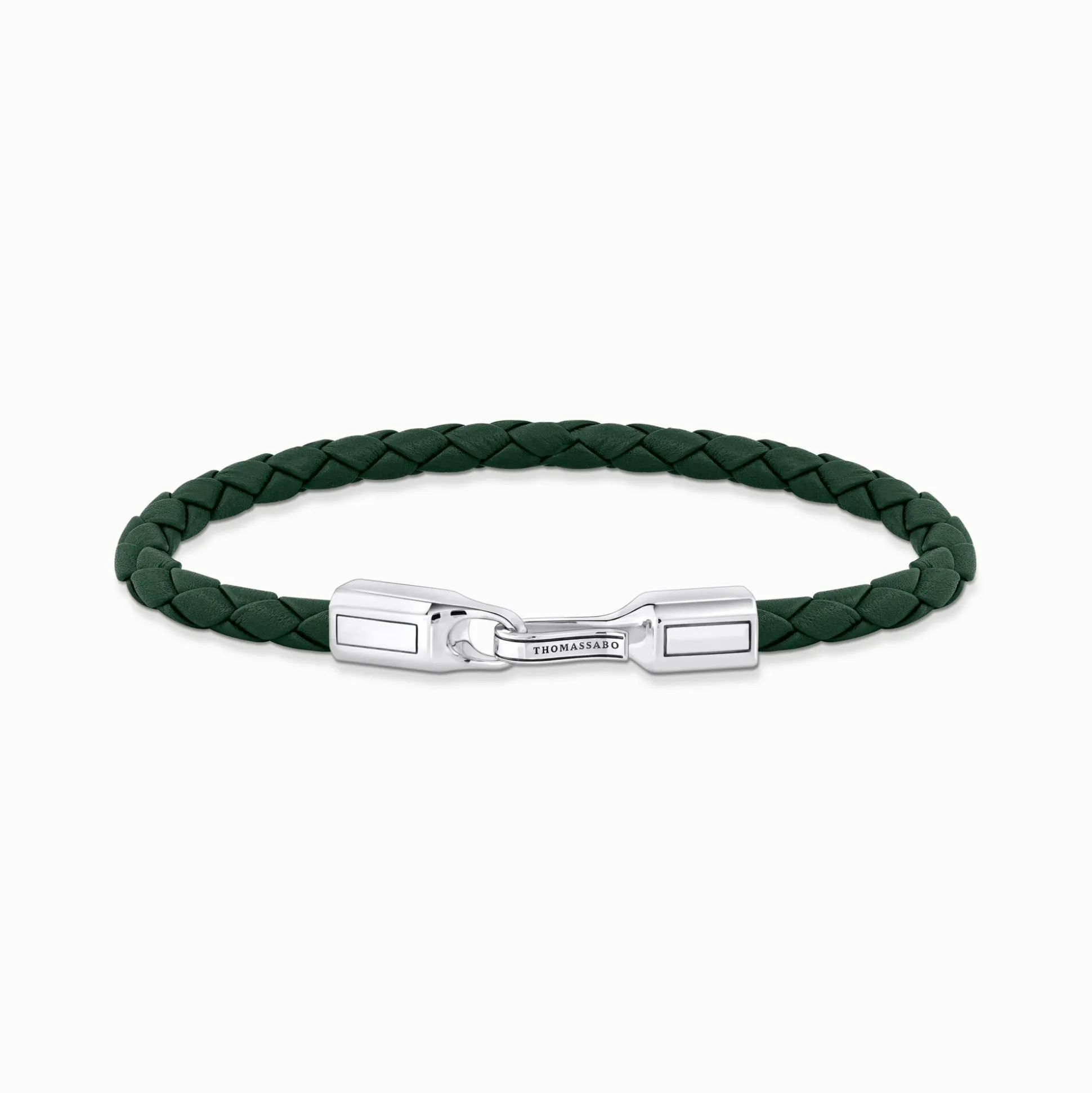 Flash Sale Lederarmband in Grün Silber Damen Armbänder|Armbänder