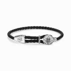New Lederarmband Kompass Damen Armbänder|Armbänder