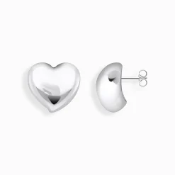 Store Ohrringe in Herzform Silber Damen Ohrringe|925 Silber