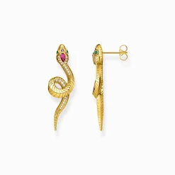 Cheap Ohrringe Schlange gold Damen Ohrringe