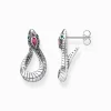 Hot Ohrringe Schlange silber Damen Ohrringe