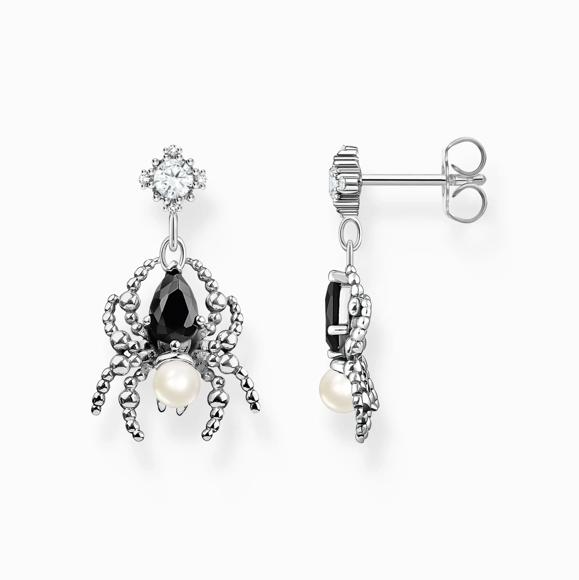 Best Ohrringe Spinne Spider Romance Silber Damen Ohrringe|925 Silber