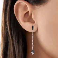 Clearance Ohrringe Totenkopf Damen Ohrstecker