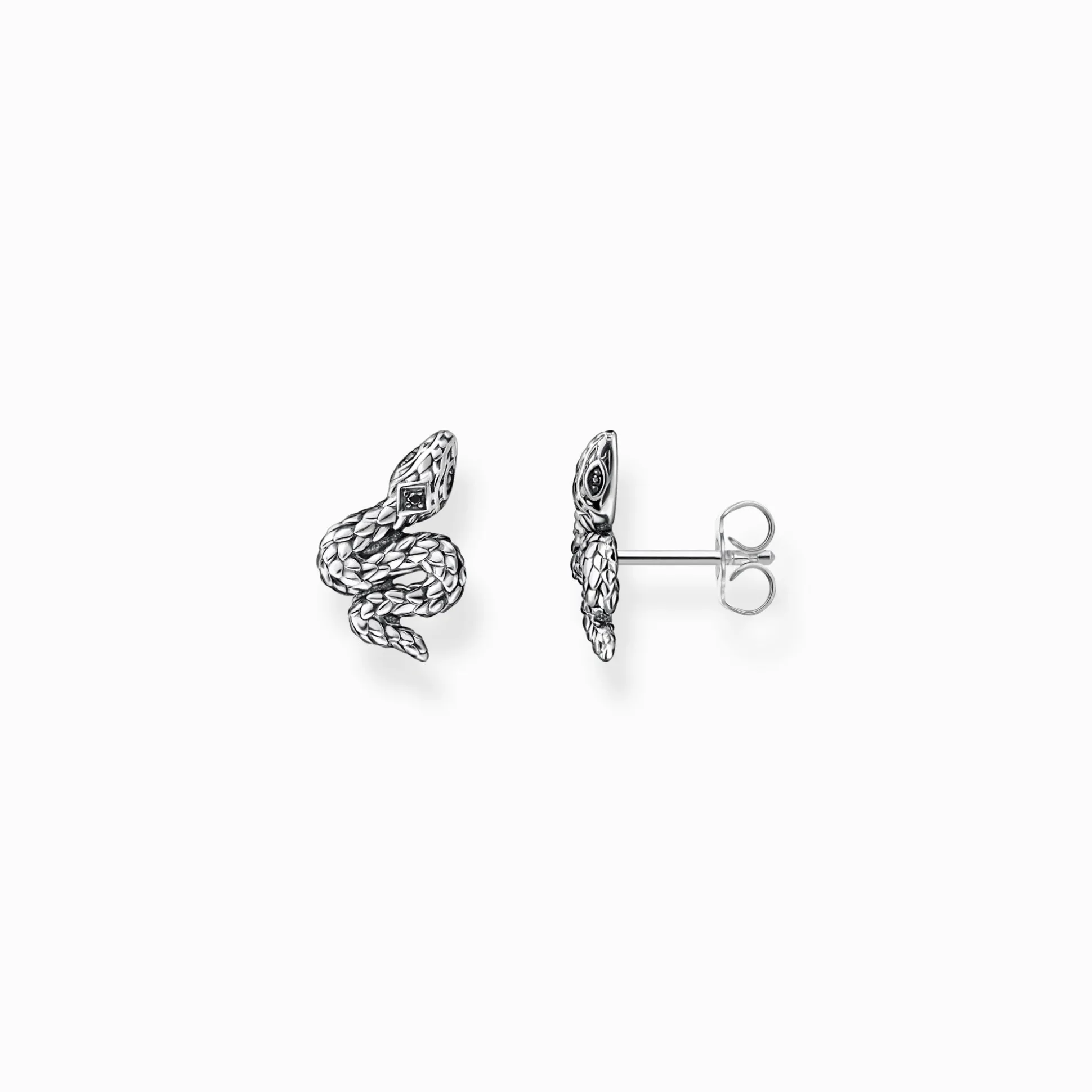 Sale Ohrstecker geschwärzt Schlange Damen Ohrstecker|Ohrstecker & Creolen
