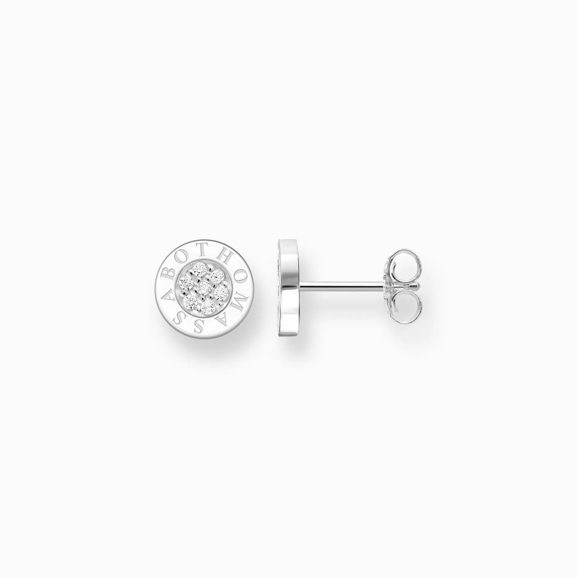 Cheap Ohrstecker klassisch Pavé weiß Damen Ohrstecker|925 Silber