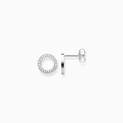 Fashion Ohrstecker Kreise groß Damen Ohrstecker|925 Silber