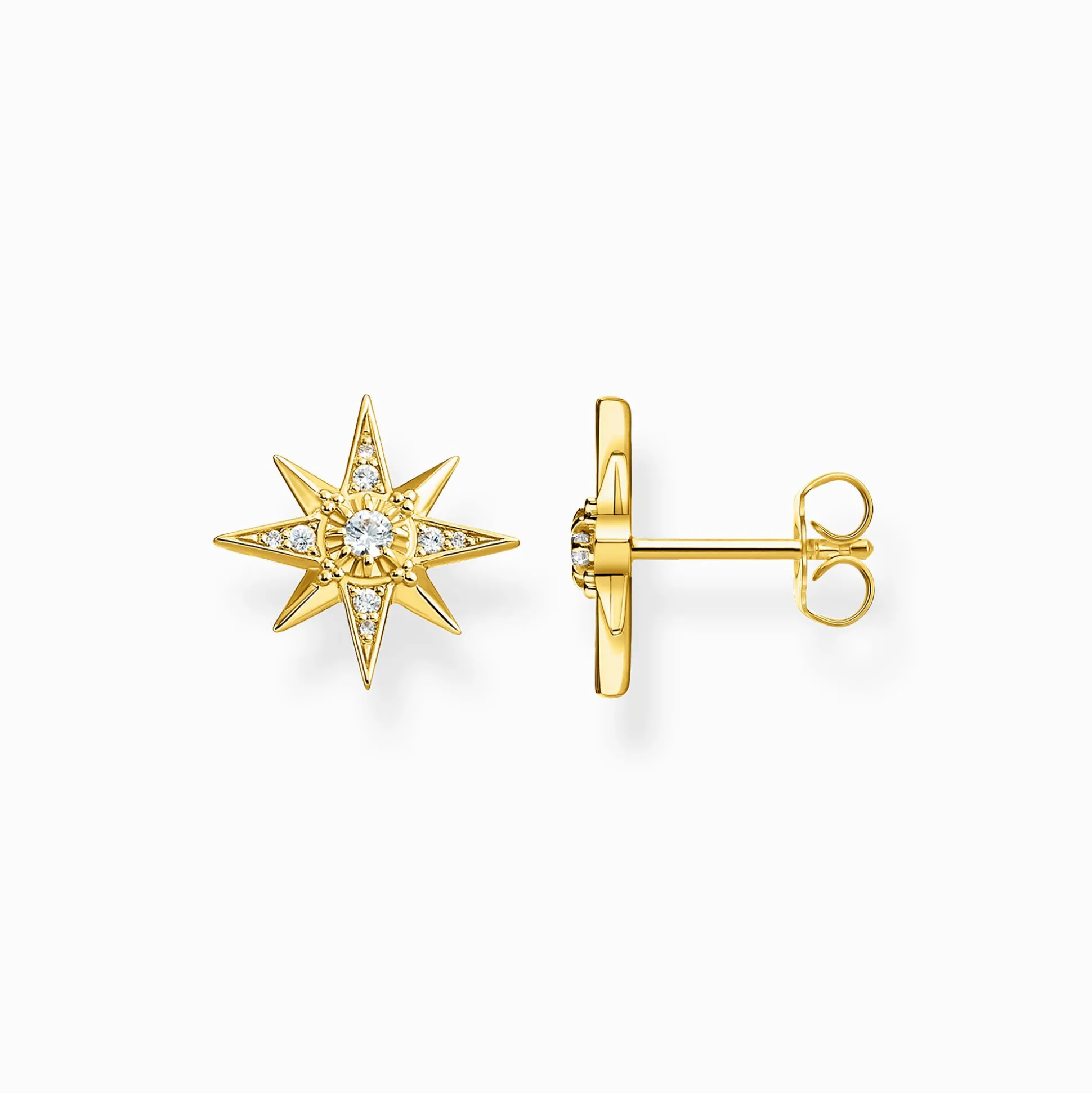 Shop Ohrstecker Stern gold Damen Ohrstecker|18K Vergoldung - 925 Silber