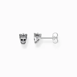 Cheap Ohrstecker Totenkopf König Damen Ohrstecker|Ohrstecker & Creolen