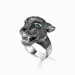 Hot Ring Black Cat Damen Ringe|Ringe