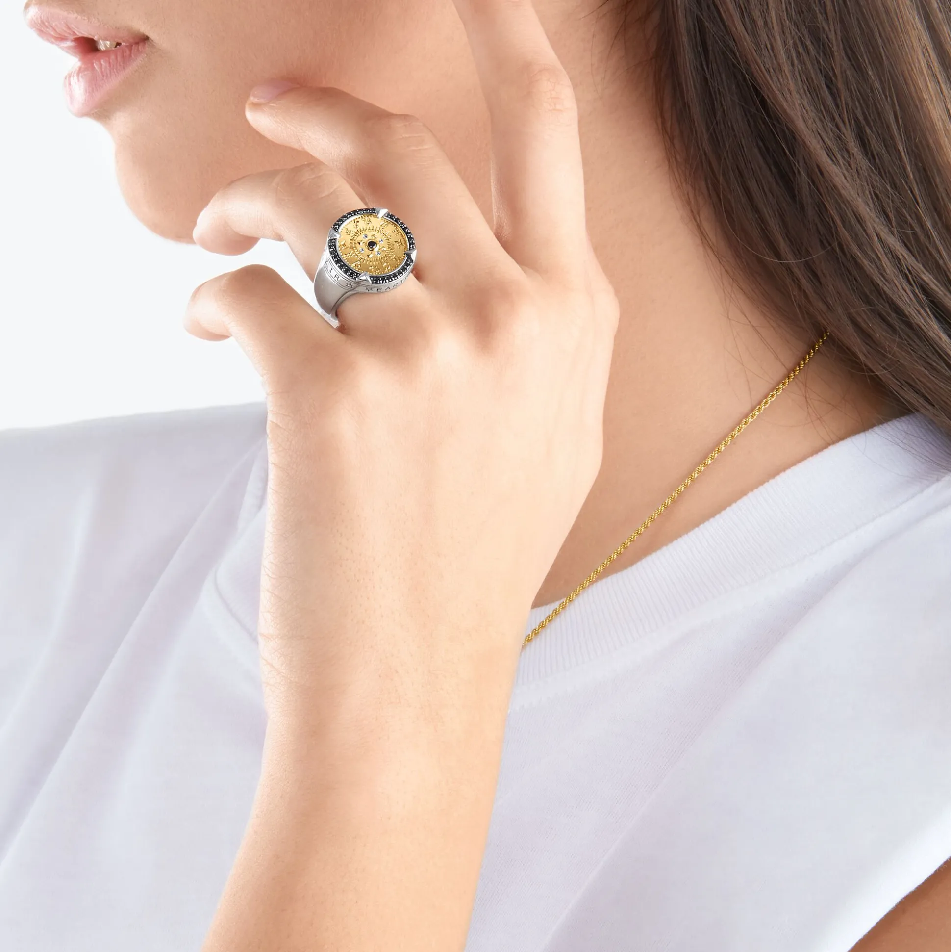 Flash Sale Ring Elements of Nature gold Damen Ringe|Ringe