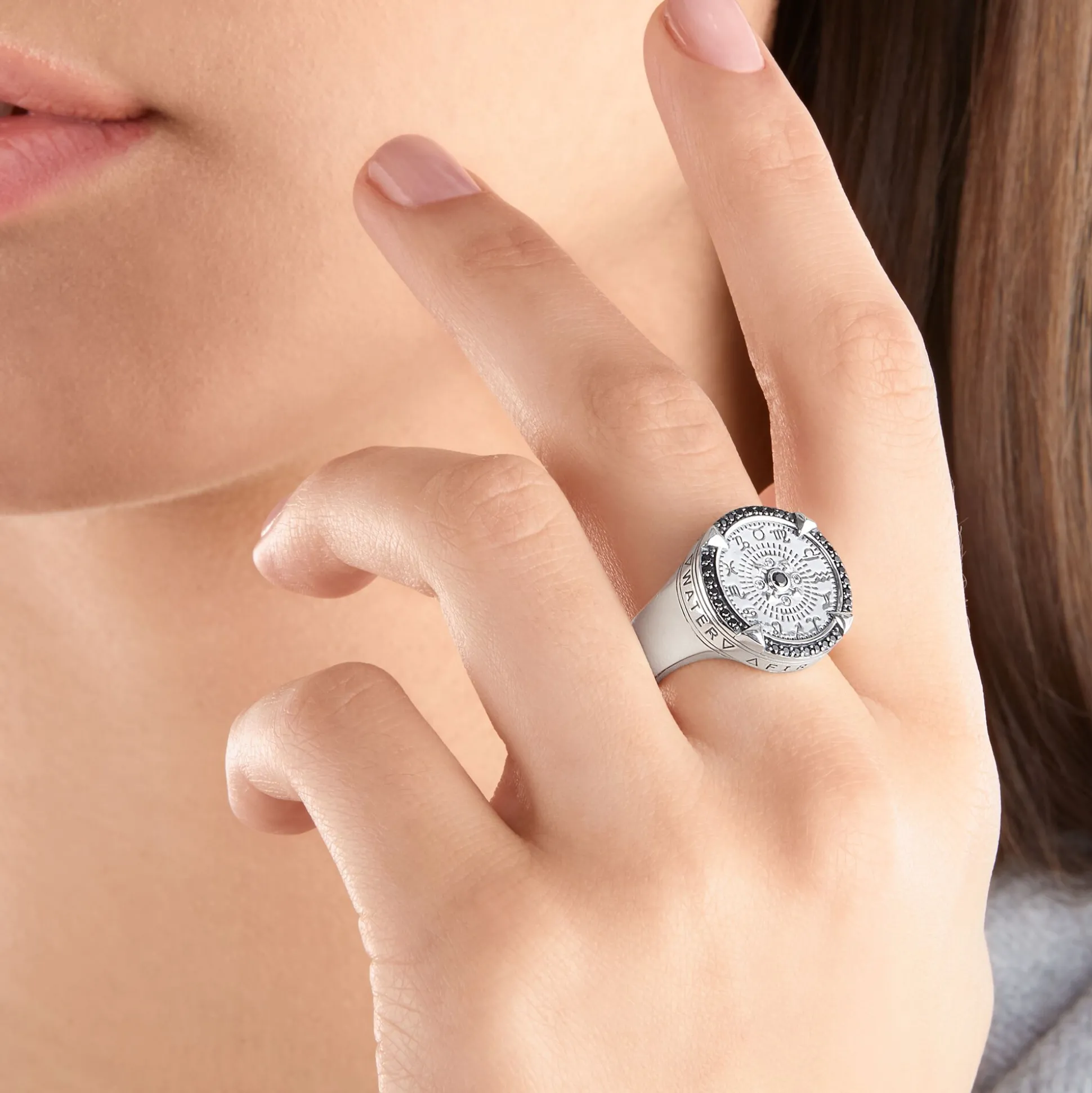 Sale Ring Elements of Nature silber Damen Ringe|Ringe