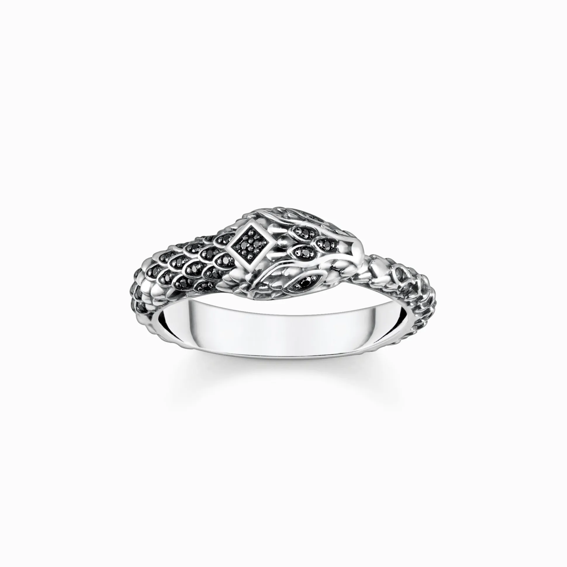 New Ring geschwärzt Schlange Damen Ringe|Ringe