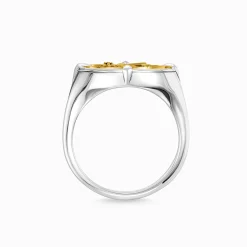 Discount Ring Glaube, Liebe, Hoffnung Damen Ringe|18K Vergoldung - 925 Silber