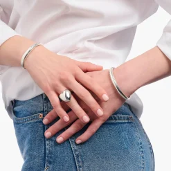 Sale Ring in Herzform Silber Damen Ringe|925 Silber