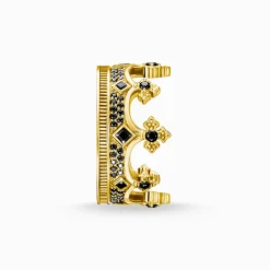Clearance Ring Krone gold Damen Ringe|18K Vergoldung - 925 Silber