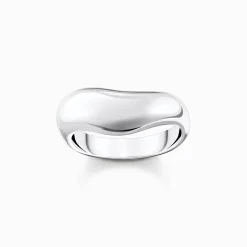 Online Ring mit geschwungener Form Silber Damen Ringe|925 Silber