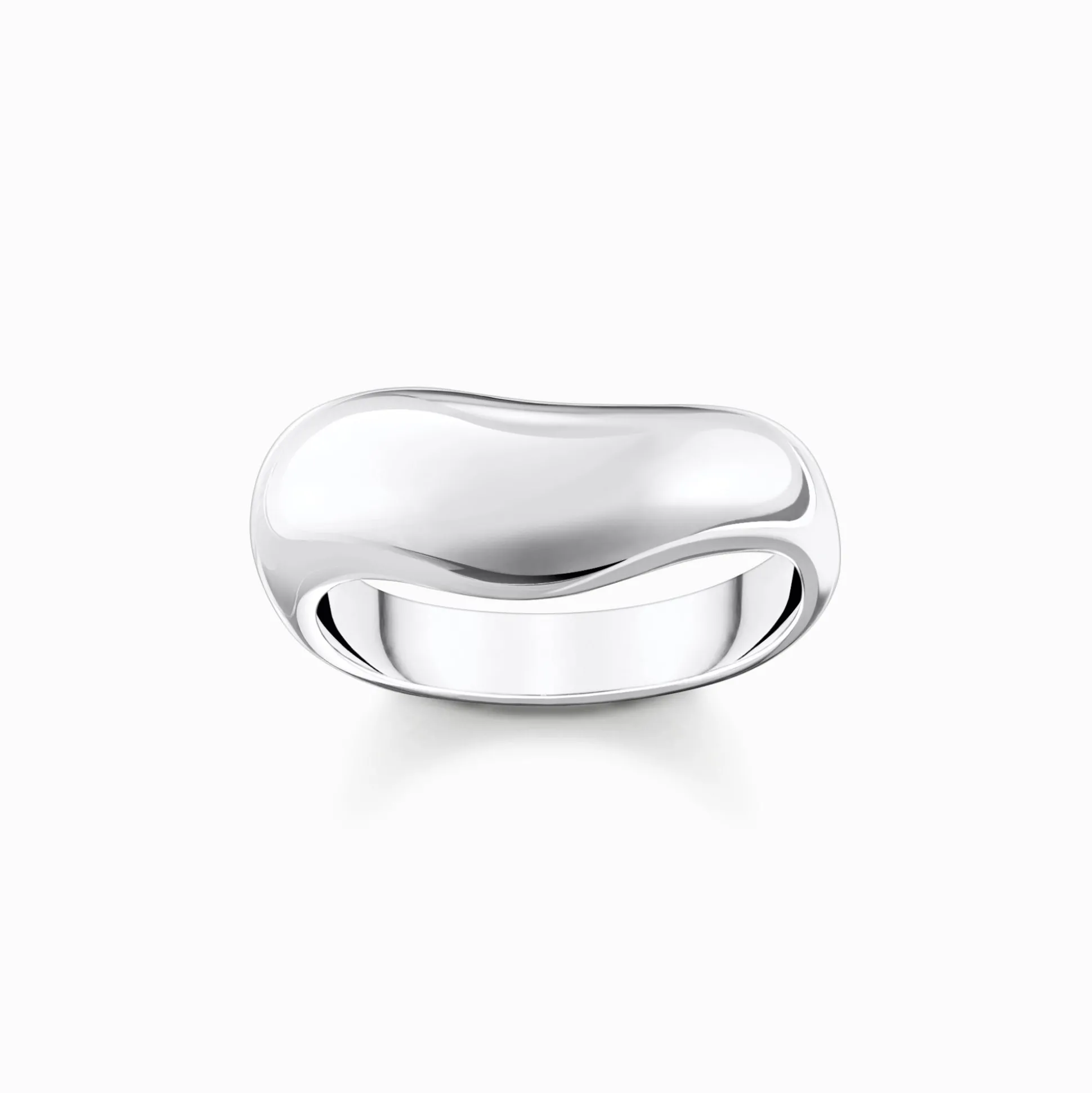 Online Ring mit geschwungener Form Silber Damen Ringe|925 Silber